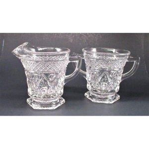 Vintage Imperial Glass Cape Cod Sugar Creamer Replacement Serveware Glassware